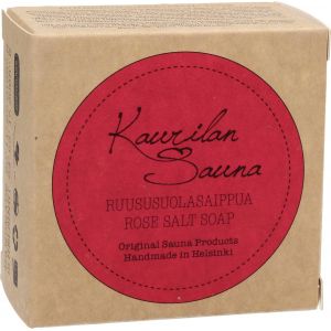 Kaurilan Sauna Rose Salt Soap - Carton