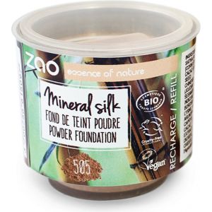 Zao Recharge Mineral Silk - 505 Coffee Beige