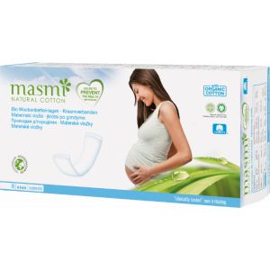masmi Serviettes Hygiéniques de Maternité Bio - 10 pièces