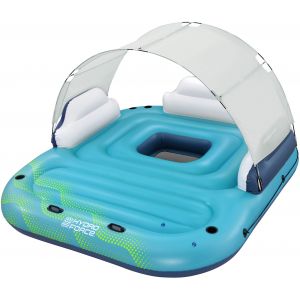 BESTWAY Hydro-Force &Icirc;le gonflable pour 5 personnes avec parasol 280 x 257 x 81 cm 43407