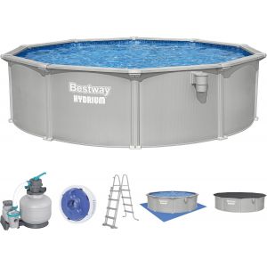 BESTWAY Hydrium Piscine hors sol ronde, 460 x 120 cm 56384