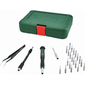 BOSCH Jeu de 24 tournevis a embout de pr&eacute;cision 1600A039HT