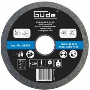 GÜDE Meule abrasive pour touret 200 x 40 mm - grain 220 55520