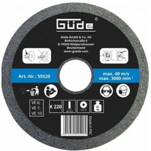 GÜDE Meule abrasive pour touret 200 x 40 mm - grain 220 55520