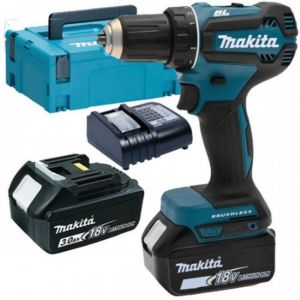 Makita DDF485SFJ Perceuse/visseuse sans fil Li-ion LXT (18V/2x3,0Ah) Makpac