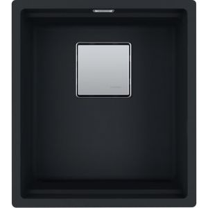 Franke Kubus KNG 110-37 &Eacute;vier, 410x460 mm, fragranit Noir mat 125.0633.582