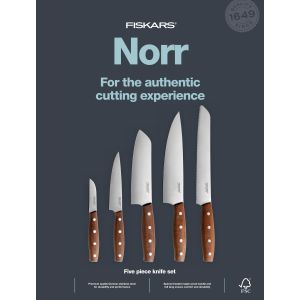 Fiskars Norr set de couteaux 5pcs 1062516
