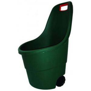 KETER EASY GO 55L Chariot de jardin, vert fonc&eacute; 17182462