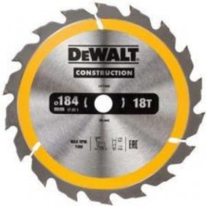 DeWALT DT1951 Lame de scie circulaire 184 x 20 mm 24T ATB 18&deg;
