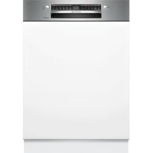 Bosch Série 6 Lave-vaisselle encastrable avec bandeau 60 cm Acier brossé SMI6ZCS10E