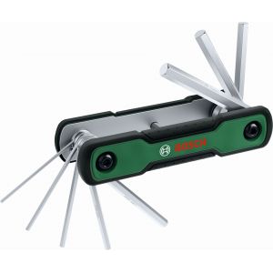 BOSCH Jeu de cl&eacute;s hexagonales pliantes 8 en 1 1600A039L7