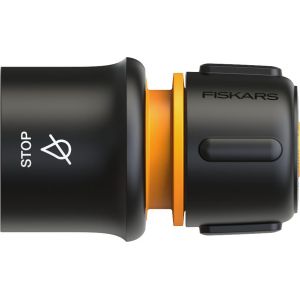 Fiskars Solid Raccord rapide pour tuyau STOP (1/2" - 5/8") 1027083