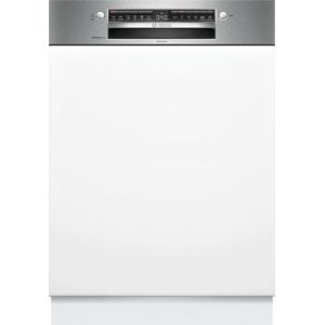 Bosch S&eacute;rie 4 Lave-vaisselle encastrable avec bandeau 60 cm Acier bross&eacute;