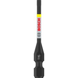 BOSCH Embout PRO Torx Impact, T15, 55 mm, 2 pieces 2608522529