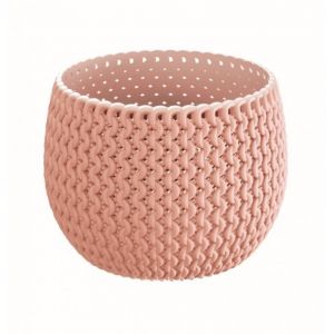 Prosperplast SPLOFY Bowl Basic pot de fleurs, 18 cm, 1,4 l, peche, DKSP180N-488U
