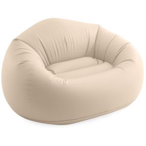 INTEX Beanless Bag Fauteuil poire beige 137 x 127 x 74cm 66505NP