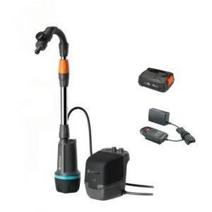 Gardena ComfAuto 2600 18V P4A Pompe r&eacute;cup&eacute;rateur eau de pluie, (1x2,5Ah) 14604-20