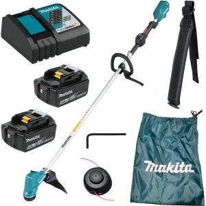 MAKITA DUR190LRT3 Tondeuses a Gazon ? D&eacute;broussailleuse Inkl.akku LXT (2x5,0Ah18V)
