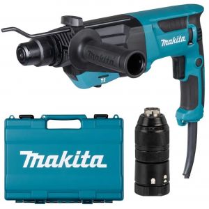Makita HR2670FT Perfo-burineur SDS-Plus (800W/3,0J) +Mallette de transport