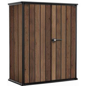 KETER SIGNATURE 1400L Armoire de rangement, 140 x 73,6 x 170,4 cm, walnut 17212898