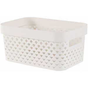 CURVER PURE 4,5L Panier de rangement 26 x 17,5 x 12,3 cm, beige 01422-X64