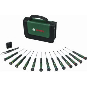 BOSCH Set de tournevis de pr&eacute;cision 15 pieces 1600A039J4