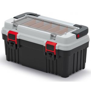 KISTENBERG OPTIMA mallette a outils avec poign&eacute;e m&eacute;tallique, 470 &times; 256 &times; 238 mm, KOPA5025S