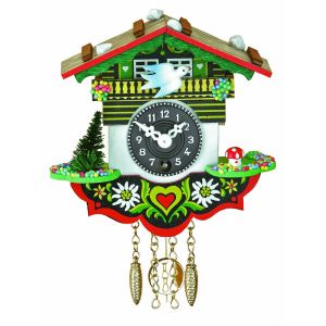 Trenkle - 69_P - horloge murale -Mouvement &agrave; ressort 1 jour- Miniatur-Uhr