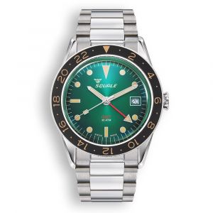 Squale - SUB-39GMGR.BR22 - Montre Bracelet - Montre de plongeur 30 ATM - Automatique - SUB39GMTG