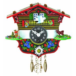 Trenkle - 6_P - horloge murale -Mouvement &agrave; ressort 1 jour- Miniatur-Uhr