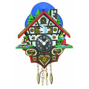 Trenkle - 65_P - horloge murale -Mouvement &agrave; ressort 1 jour- Miniatur-Uhr