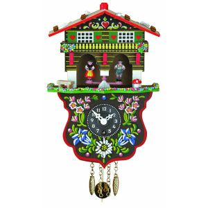 Trenkle - 808_P - horloge murale -Mouvement &agrave; ressort 1 jour- Miniatur-Uhr