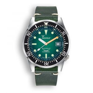Squale - 1521PROFGR.PVE - Montre Bracelet - Montre de plongeur 50 ATM - Automatique - 1521 GREEN RAY