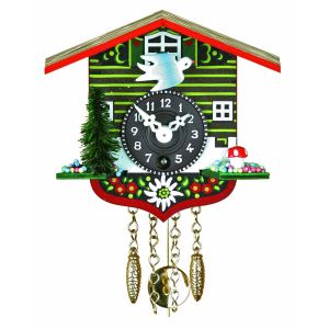 Trenkle - 62_P - horloge murale -Mouvement &agrave; ressort 1 jour- Miniatur-Uhr