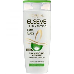 Shampoing Multi-vitaminé Vitalité Elseve - Cheveux Normaux