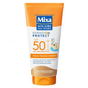 Lait Solaire Enfants Dermo Kids Protect SPF50+ - Peaux Fragiles