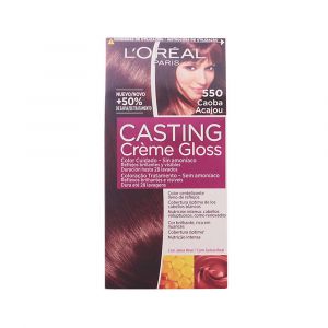 Coloration Permanente Casting Creme Gloss - 550 Acajou D&eacute;licieux