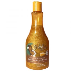 Huile Scintillante Bronzage Sublime SPF0 – Parfum des Îles