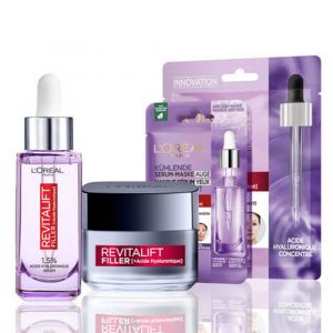 Trousse Cadeau Revitalift Filler - Sérum + Crème + 2 Masques Tissu