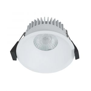 Spot &agrave; encastrer &agrave; LED CCT fixe Nordlux Albric blanc 8W 525lm