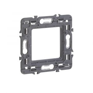 Support de fixation Batibox spécial chantier 1 poste Legrand Mosaic, lot de 10