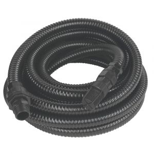 Tuyau d'aspiration pour pompe à eau renforcé avec filtre 22 mm noir 7m
