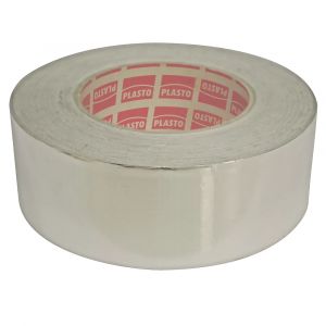 Ruban en aluminium Plasto P622 argent 50m x 48mm