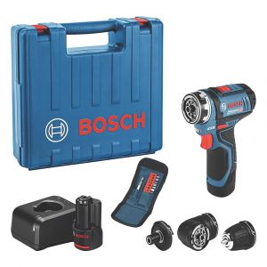 Perceuse visseuse sans fil Bosch Professional GSR 12V-15 FC 12V Li-Ion Power for All 2 x 2Ah