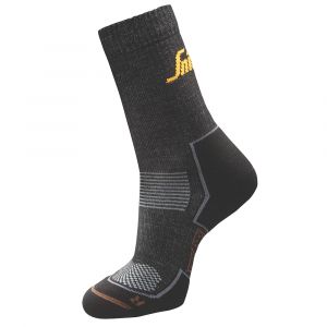 Chaussettes de travail Snickers RuffWork noires taille 37-39