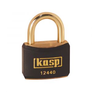 Cadenas de verrouillage Kasp noir 20 x 21mm