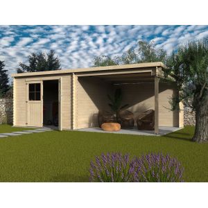 Abri de jardin Eden - Bois - 8.16m&sup2;