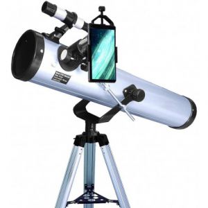 Pack complet t&eacute;lescope XXL Astrophotographie 700-76 avec Lunette astronomique Zoom et guide d&eacute;butant