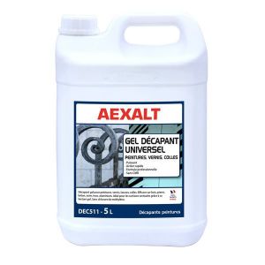Gel DECAPANT UNIVERSEL PRO peintures, colles, vernis et impressions 5 L Aexalt