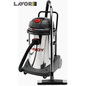 Pro - Aspirateur eau et poussières en inox 2 Moteurs 2400W 78L 130l/s - WINDY 278 IF Lavor